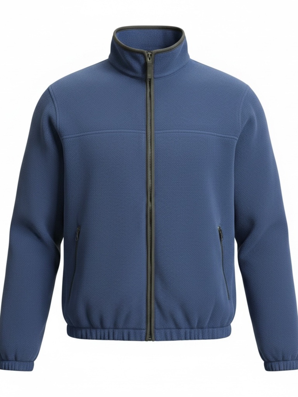 Eddie Bauer XL Polartec Full-Zip Navy Fleece Jacket